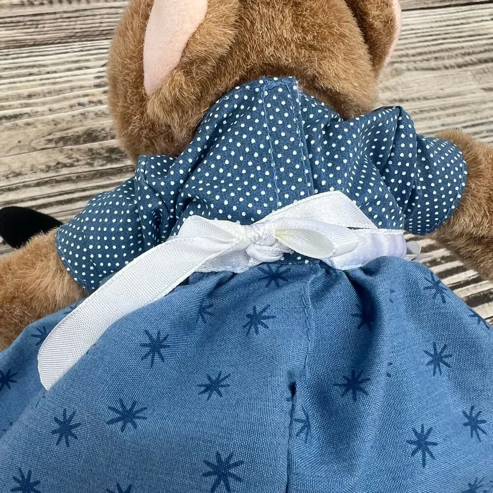 Vintage Hallmark Marjolein Bastin Vera the Mouse Plush 1997 13